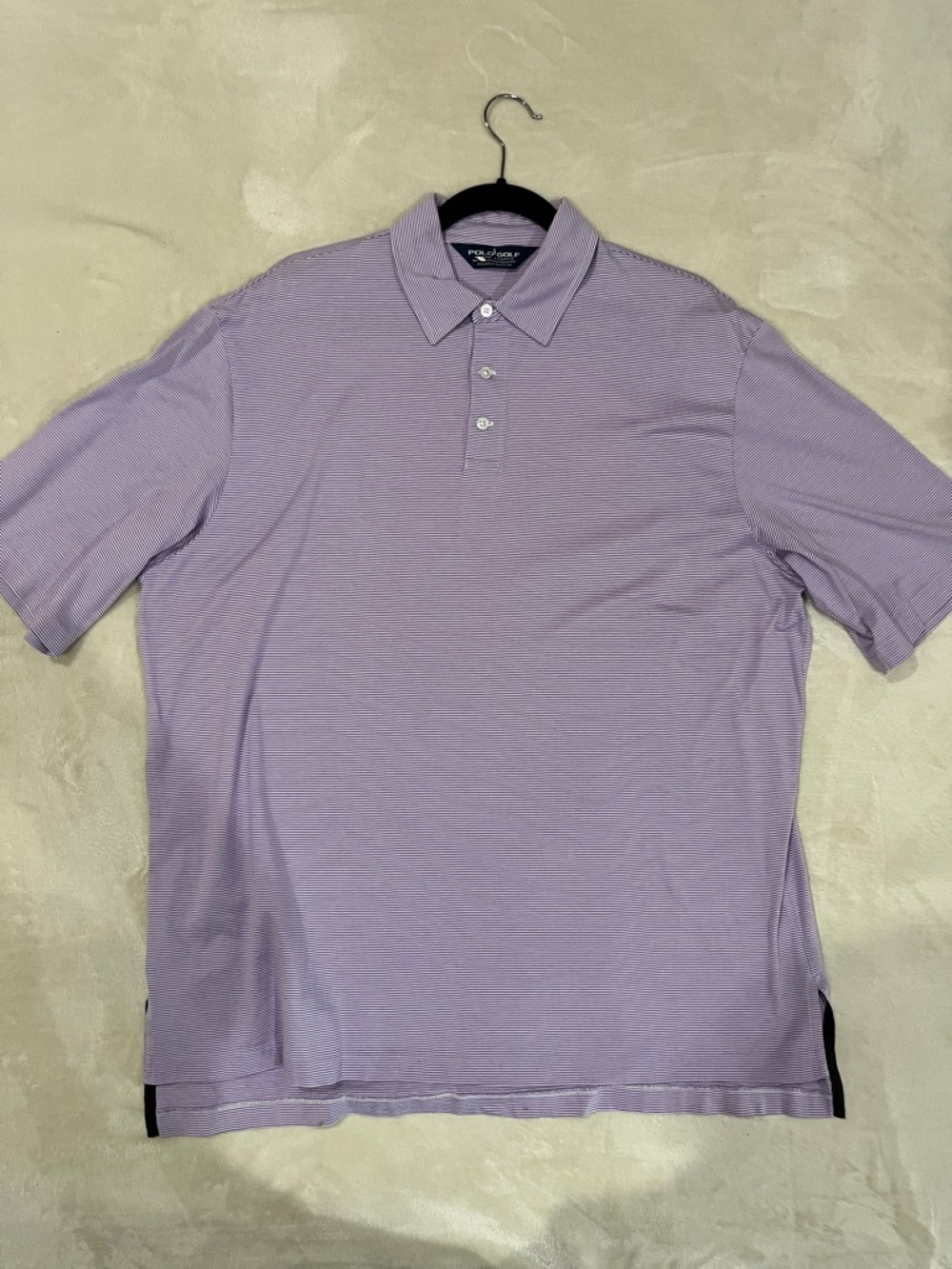 PGA TOUR Men’s Lavender Performance Polo